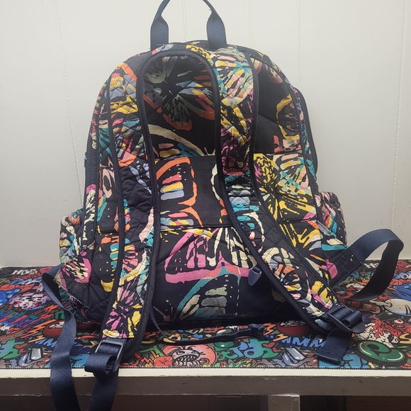 Colorful Quilted Backpack - Picture 9 of 9